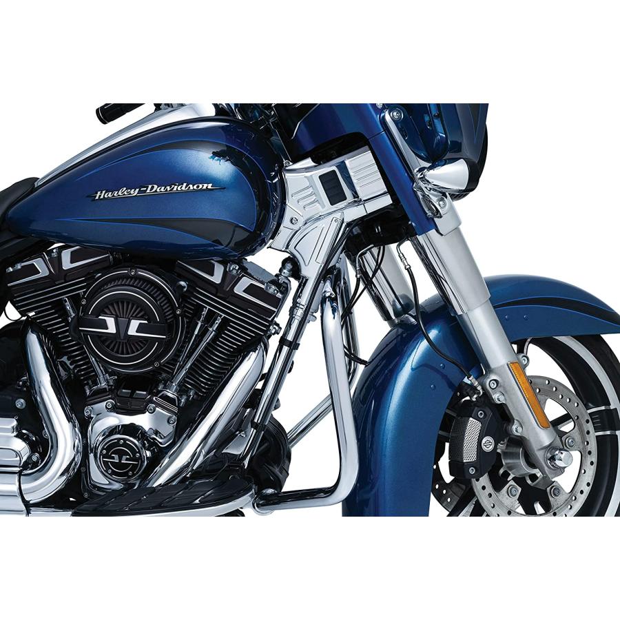 クリアキン　デラックスネックカバー ツーリングモデル用 並行輸入品】クリアキン Kuryakyn デラックス ネックカバー 14年以降