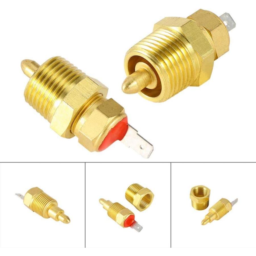 Fan　Thermostat　Temperature　Switch　Pipe　Sensor　Electric　Thread　Degree　185　to　Cooling　Fit　Fan　8inch　Thermostat　Engine　Temperature　with　Switch　175