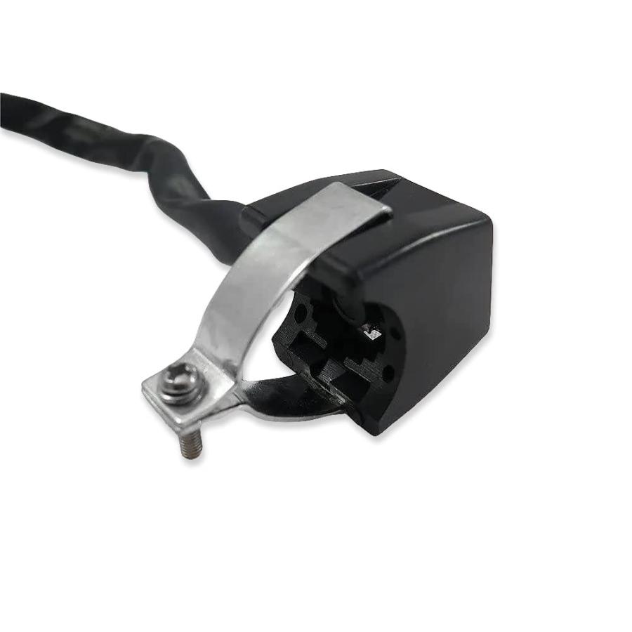 【並行輸入品】HTT ユニバーサル イエロー 7/8インチ ハンドルバー スターター/キルカットオフ ストップ スイッチ プッシュボタン オートバイの画像