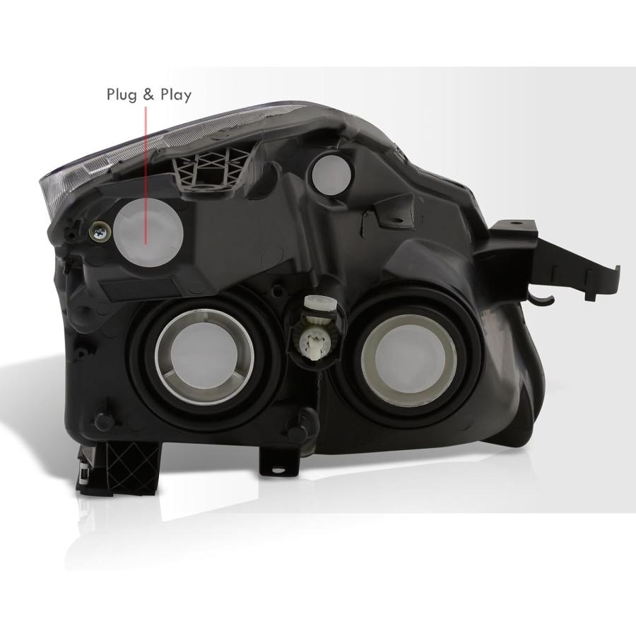 【並行輸入品】AJP Distributors Upgrade Front Driving Headlights Headlamps Head Ligの画像