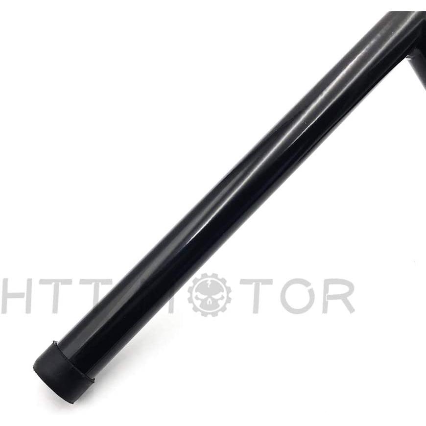 【並行輸入品】HTTMT HB06-BK ブラック 25mm 1インチ ハンドルバーはZスタイルで、アーリーチョッパースタイリングのオートバイハンドル_3