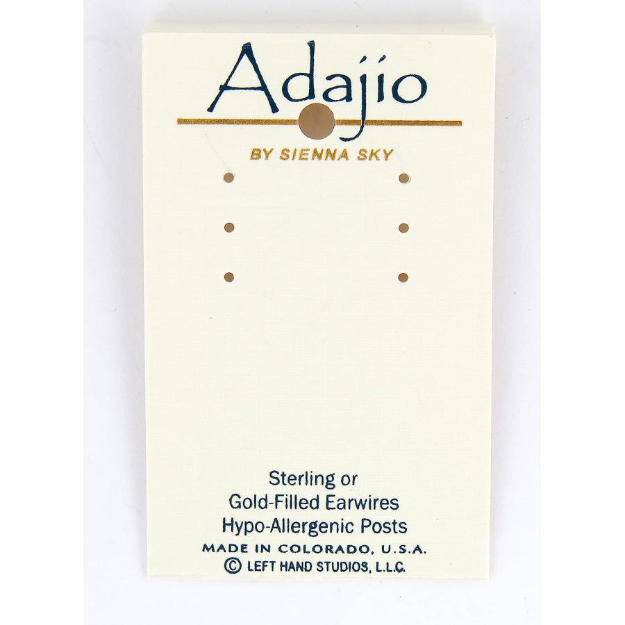 【並行輸入品】Adajio Polishedフィリグリーネクタイイヤリング7566　_1