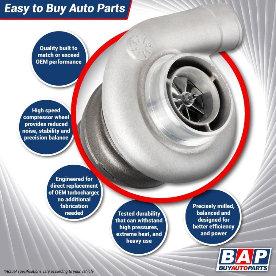 Left Side Turbo Turbocharger For Ford Explorer Flex Taurus SHO Lincoln MKS MKT 3.5L EcoBoost V6 BuyAutoParts 40-31127AN New 並行輸入品 Left Side Turbo Turbocharger For Ford Explorer Flex Taurus SHO Lincoln MKS MKT 3.5L EcoBoost V6 BuyAutoParts 40-31127AN New 並行輸入品