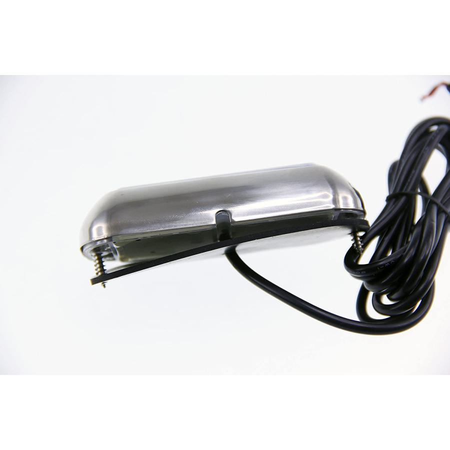 【並行輸入品】Pactrade Marine Pontoonボート27 LED水中ライト(SS) 316ハウジング、ブルー、2ピースの画像