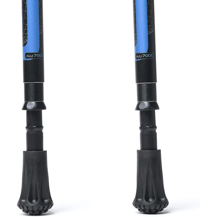 Fizan　Compact　Trekking　Backpacking　Customized　Wa　Fit　Thru　Adjustable　Poles　5.6　EVA　Aluminum　Collapsible　Grips　Ultralight　Poles　Hiking　oz