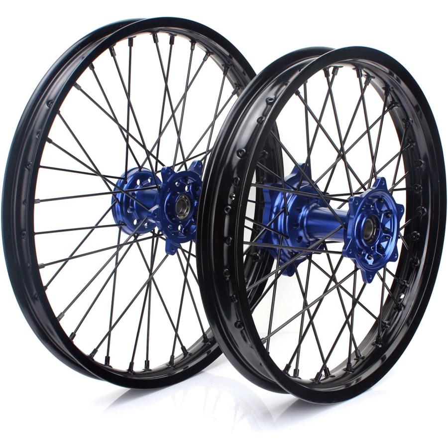 21インチスポークホイール ブラックアルミリム WR250F 21インチ