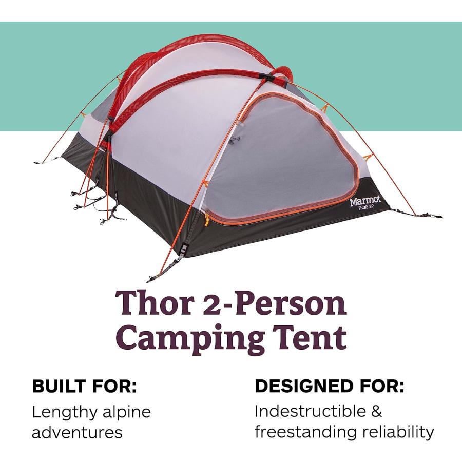 テント・タープ Marmot Thor 2p Tent Marmot 【並行輸入品】Marmot Thor 2人用テント | 簡単設置 防水