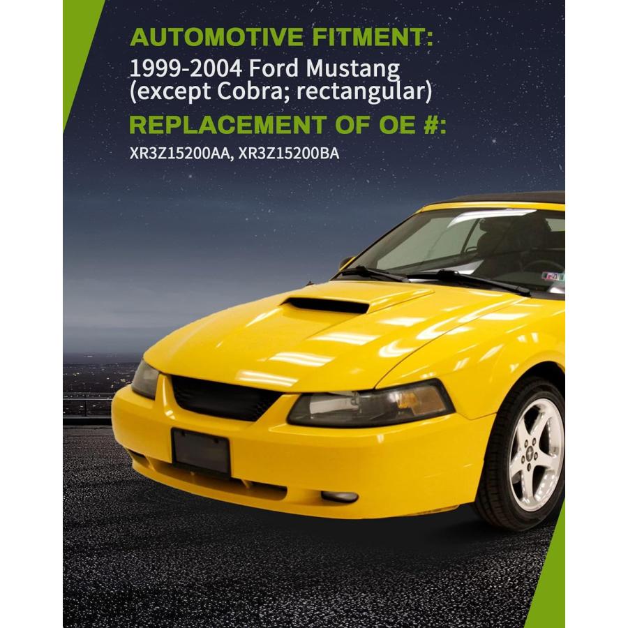 【並行輸入品】AUTOSAVER88 フォグランプ フォード・マスタング 1999 2000 2001 2002 2003 2004 (OEスタイルク_6