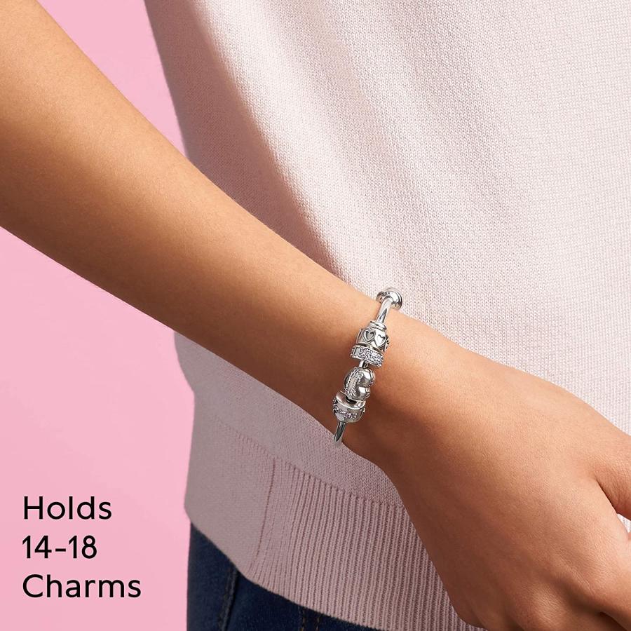 【並行輸入品】PANDORA 596477 オープンバングルブレスレットの画像