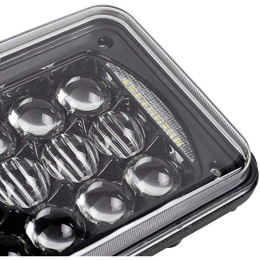 【並行輸入品】COWONE 60W 4X6インチ 長方形LEDヘッドライト H4651 H4652 H4656 H4666 H6545 Freightの画像