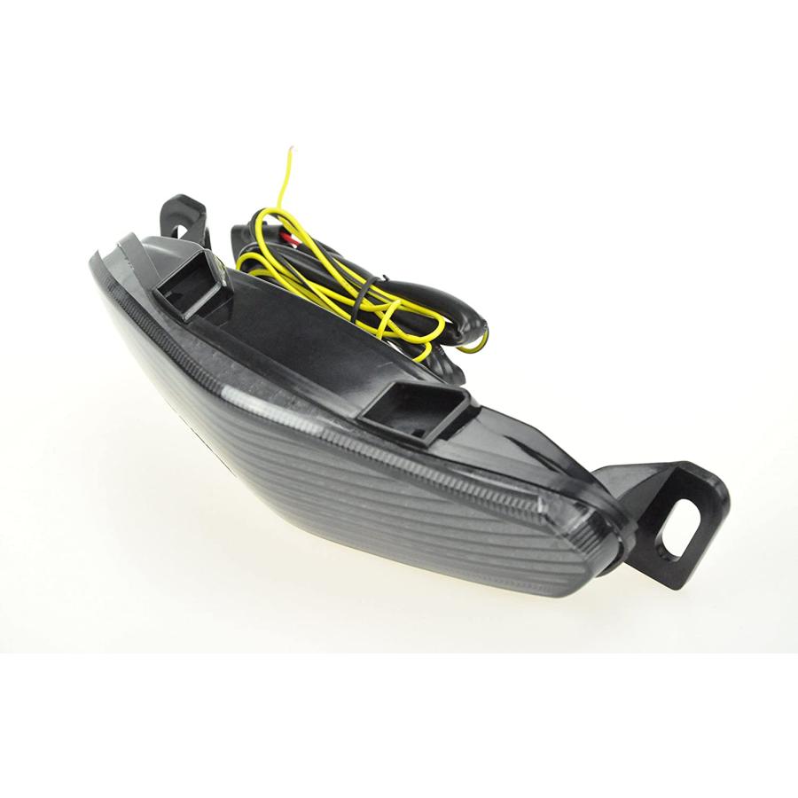 【並行輸入品】Smoke Lens Motorcycle Led Taillights Brake Tail Light with Integrate