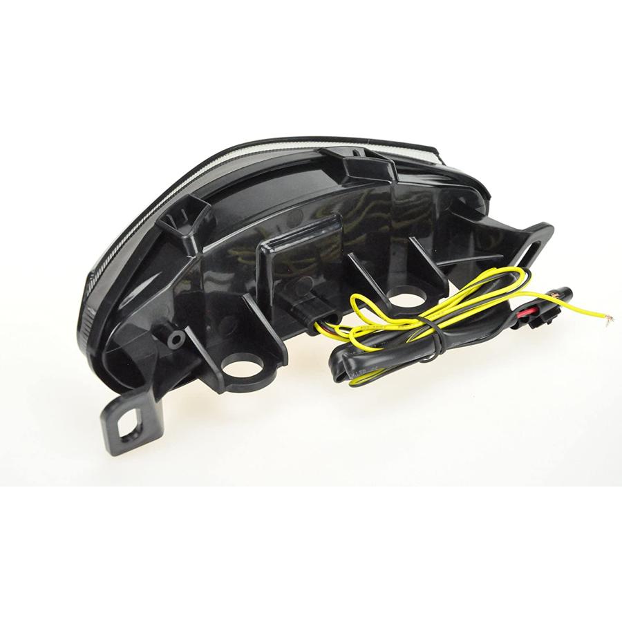 【並行輸入品】Smoke Lens Motorcycle Led Taillights Brake Tail Light with Integrate