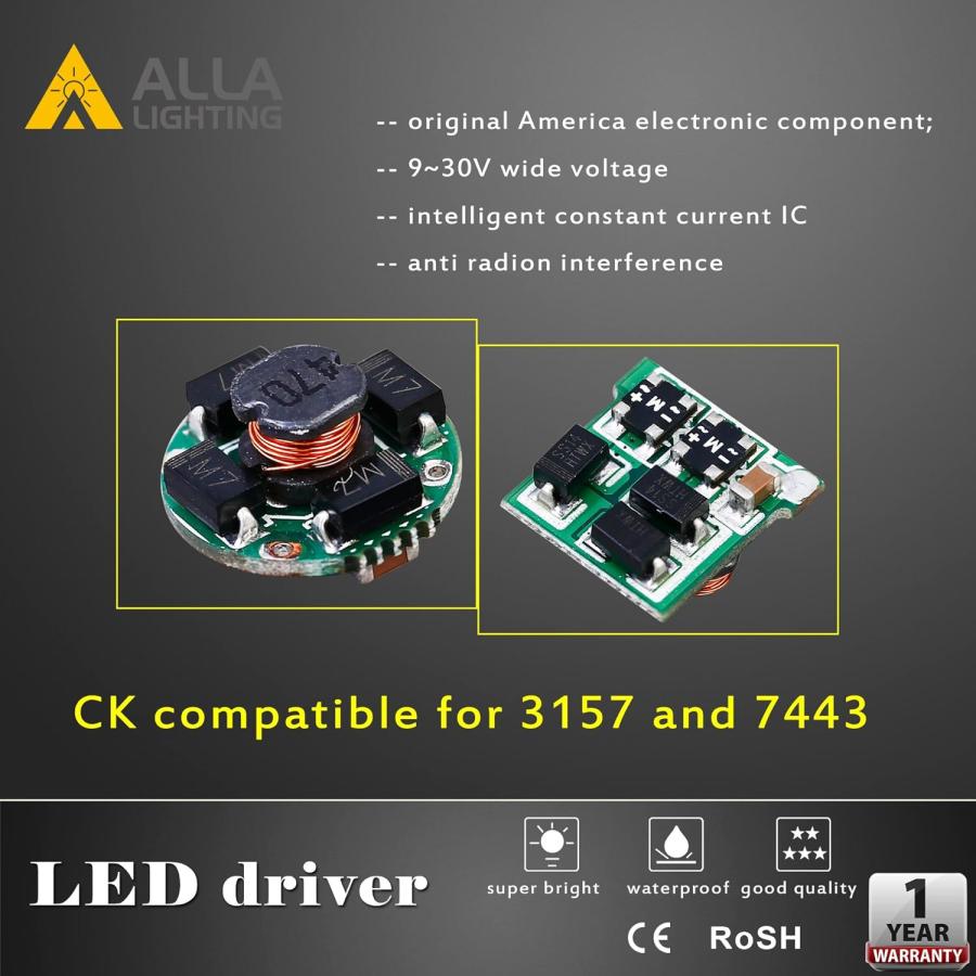 【並行輸入品】Alla Lighting 2000 Lumens High Power 3030 36-SMD Extremely Super Briの画像