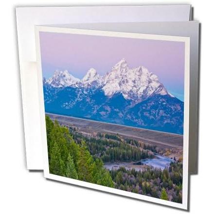 【並行輸入品】3dRose Danita Delimont - Grand Tetons - Dawn Snake River Overlook