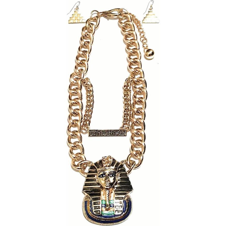 【並行輸入品】MUMMY PENDANT NECKLACE SET (Gold)　_1