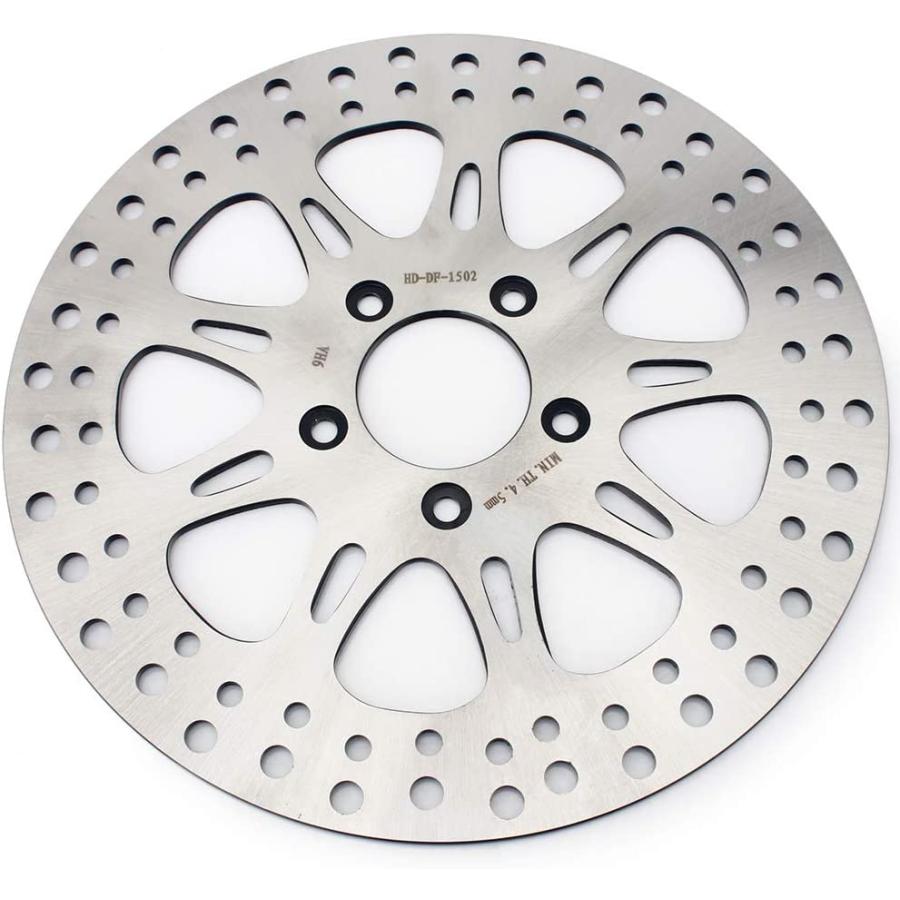 並行輸入品】TARAZON 11.5inch Spokes Front Brake Rotor for Harley