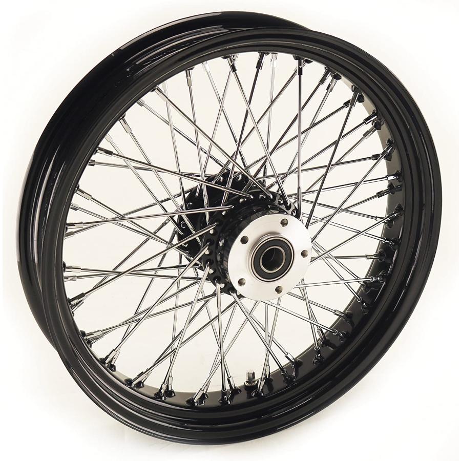 並行輸入品】21 x 3.5インチ 60スポーク ブラック フロント