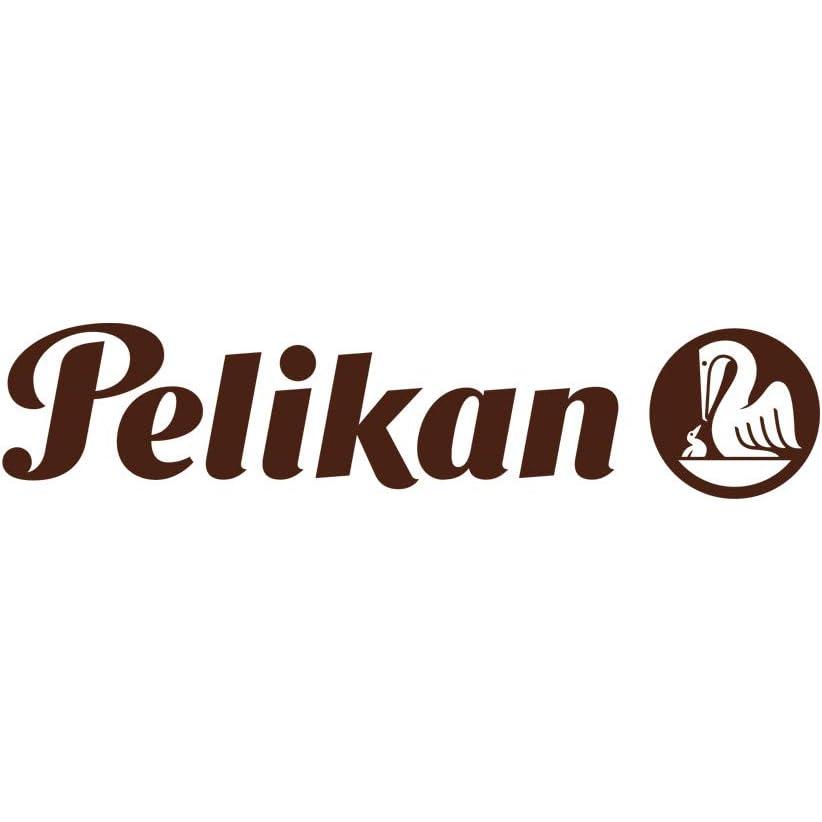 【並行輸入品】Pelikan Souver n R405 Stresemann 無煙炭ストライプ ローラーボールペン ブラック 各1本 (803915_5