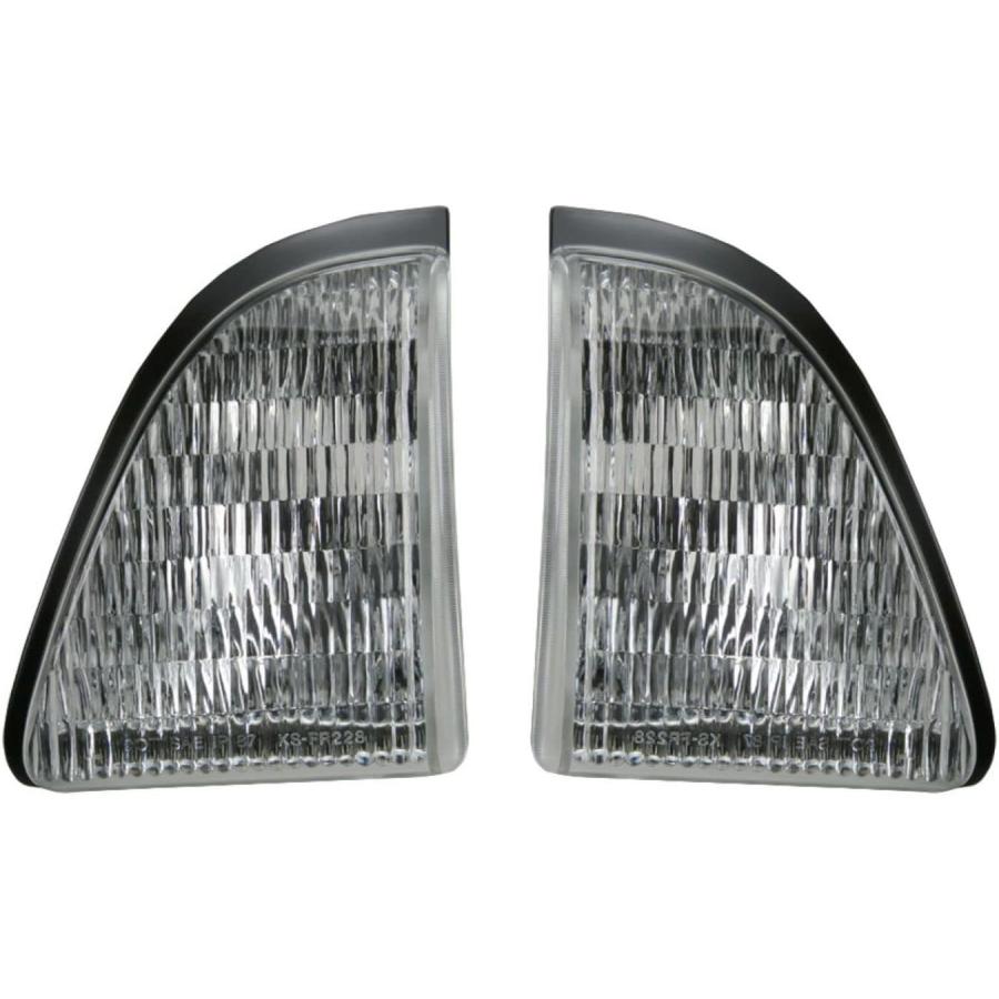 並行輸入品】Inner Parking Light Pair for Ford Mustang 87 88 89 90