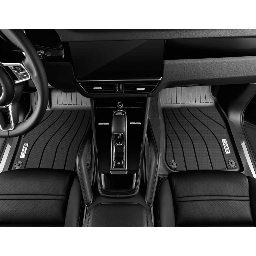 並行輸入品】3W フロアマット ポルシェマカン 2014-2023 TPE