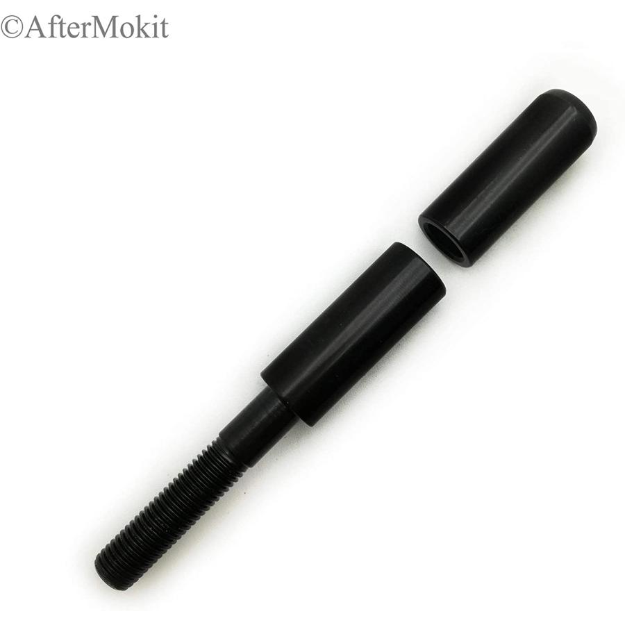 【並行輸入品】AfterMokit 交換用ミラーライザー 高さ拡張スチールアダプター ハーレーダビッドソン1994年以降のリアビューサイドミラーマウンの画像