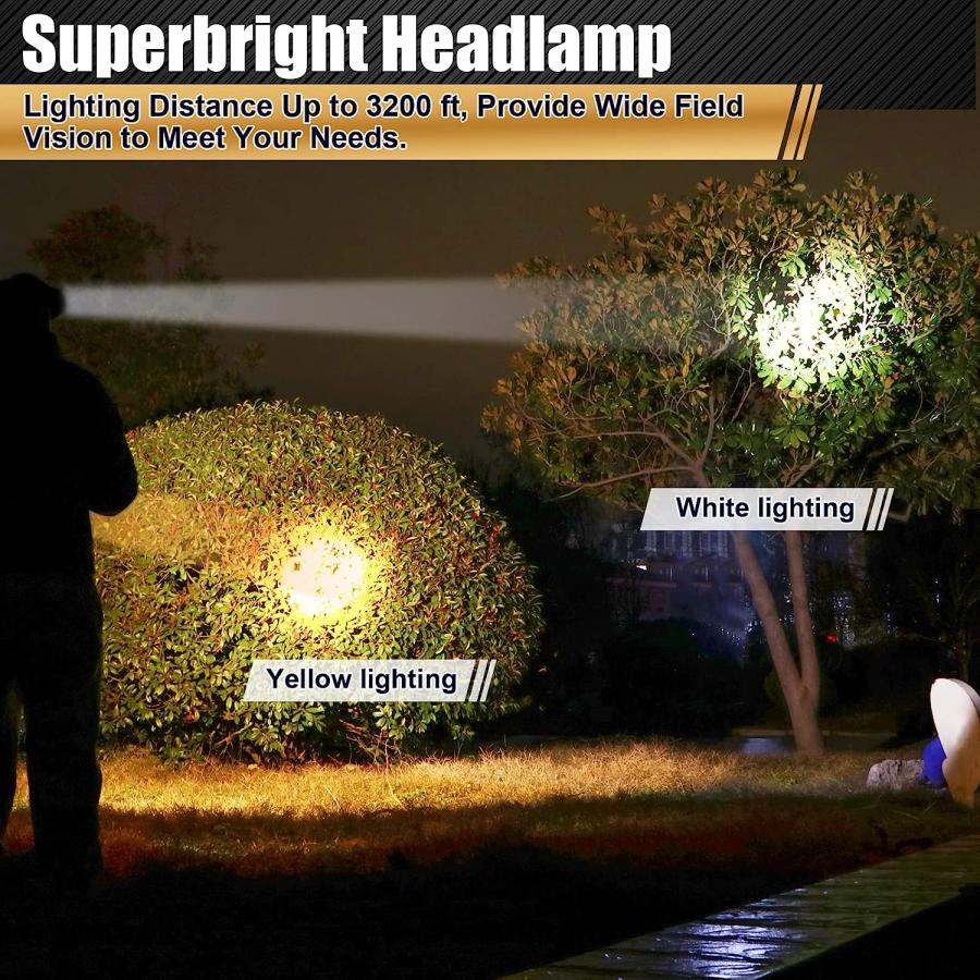 【並行輸入品】Hunting friends Superbright Headlight Rechargeable Separation Style_4
