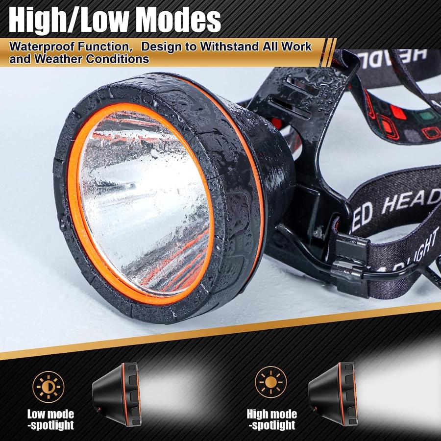 【並行輸入品】Hunting friends Superbright Headlight Rechargeable Separation Style_5