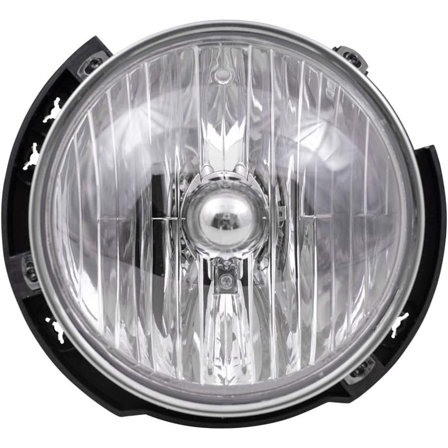 【並行輸入品】Brock 交換用セット ドライバーと助手席用 ハロゲンヘッドライト 2007-2017 Wrangler 2018 Wrangler_1