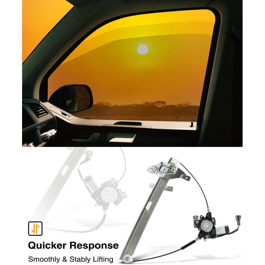 【並行輸入品】a-premium電源ウィンドウレギュレータwithモーターfor Chevrolet Impala 2000 20