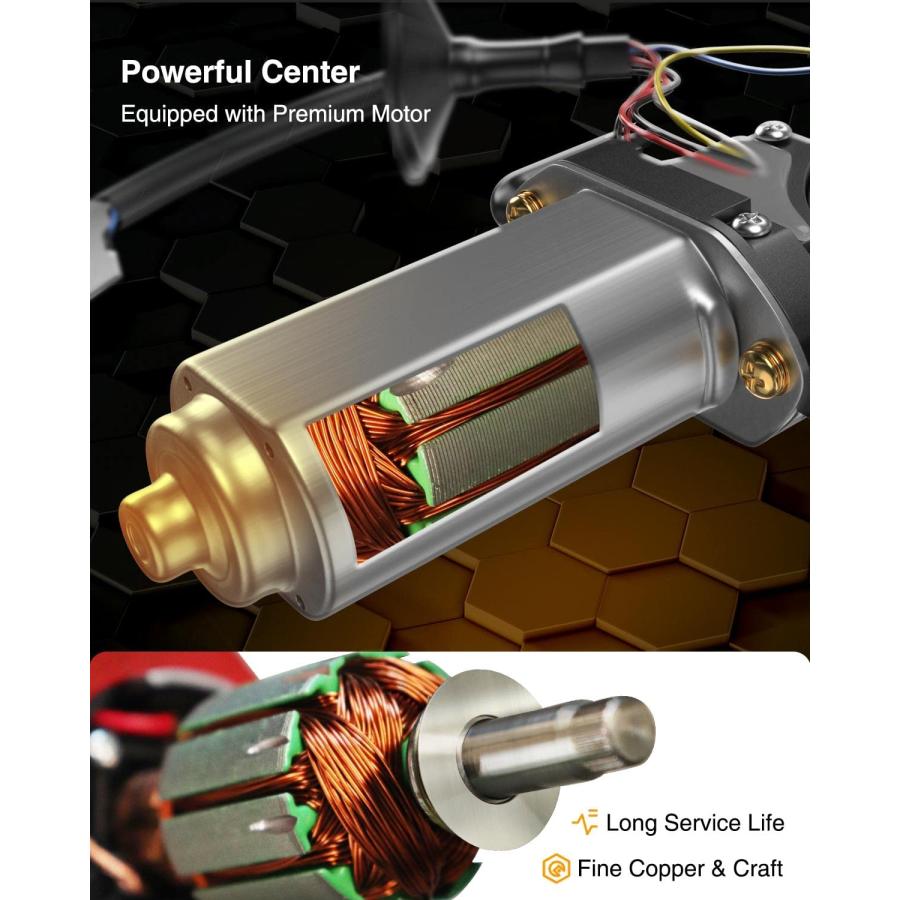 【並行輸入品】a-premium電源ウィンドウレギュレータwithモーターfor Chevrolet Impala 2006 20