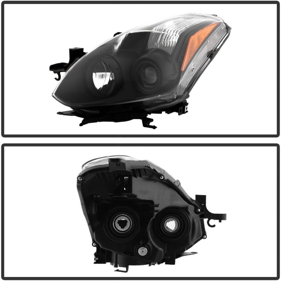 【並行輸入品】ACANII - For Black Headlamps 2010-2013 Nissan Altima 2-Door Coupe Ha_1