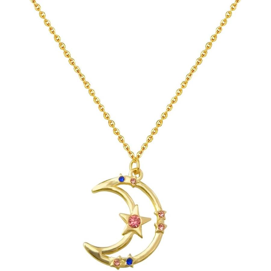 【並行輸入品】9つの惑星ペンダントネックレス セーラームーンガーディアンスタークラビクルネックレス 天文学愛好家ギフトジュエリー シルバー　