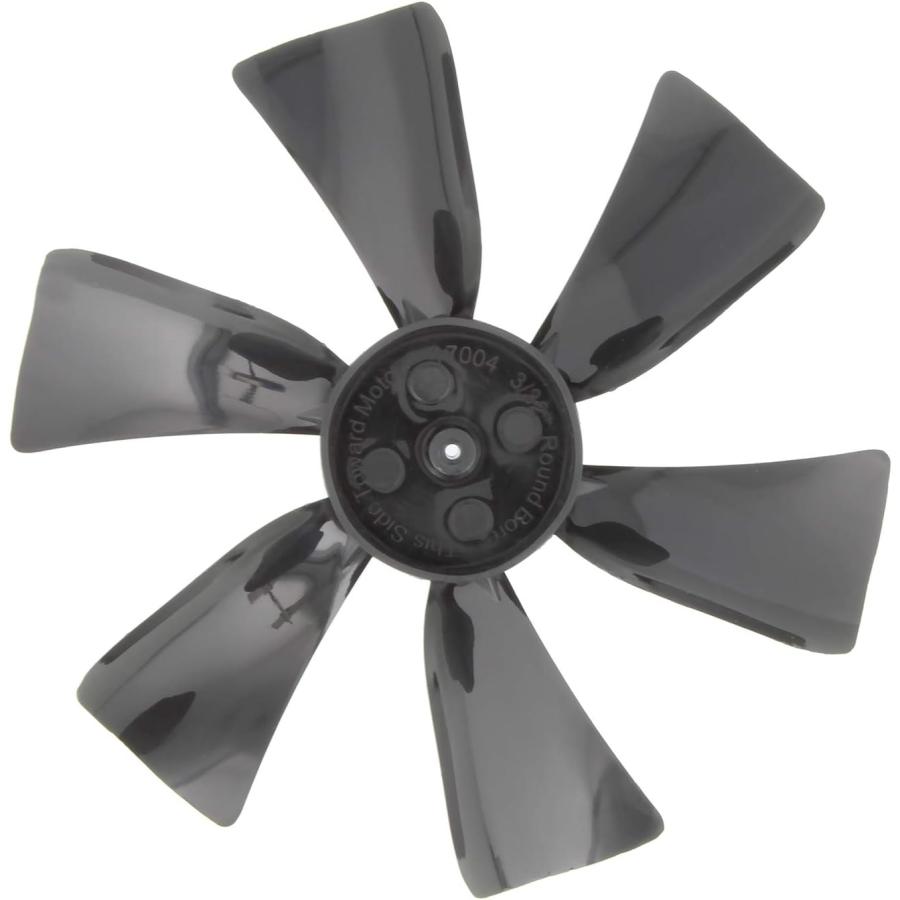 Dumble Fan Blades Replacement with 0.094in Round Bore  6in Black RV Bathroom Fan Blade Replacement Camper Fan Blade　並行輸入品｜dep-dreamfactory｜02