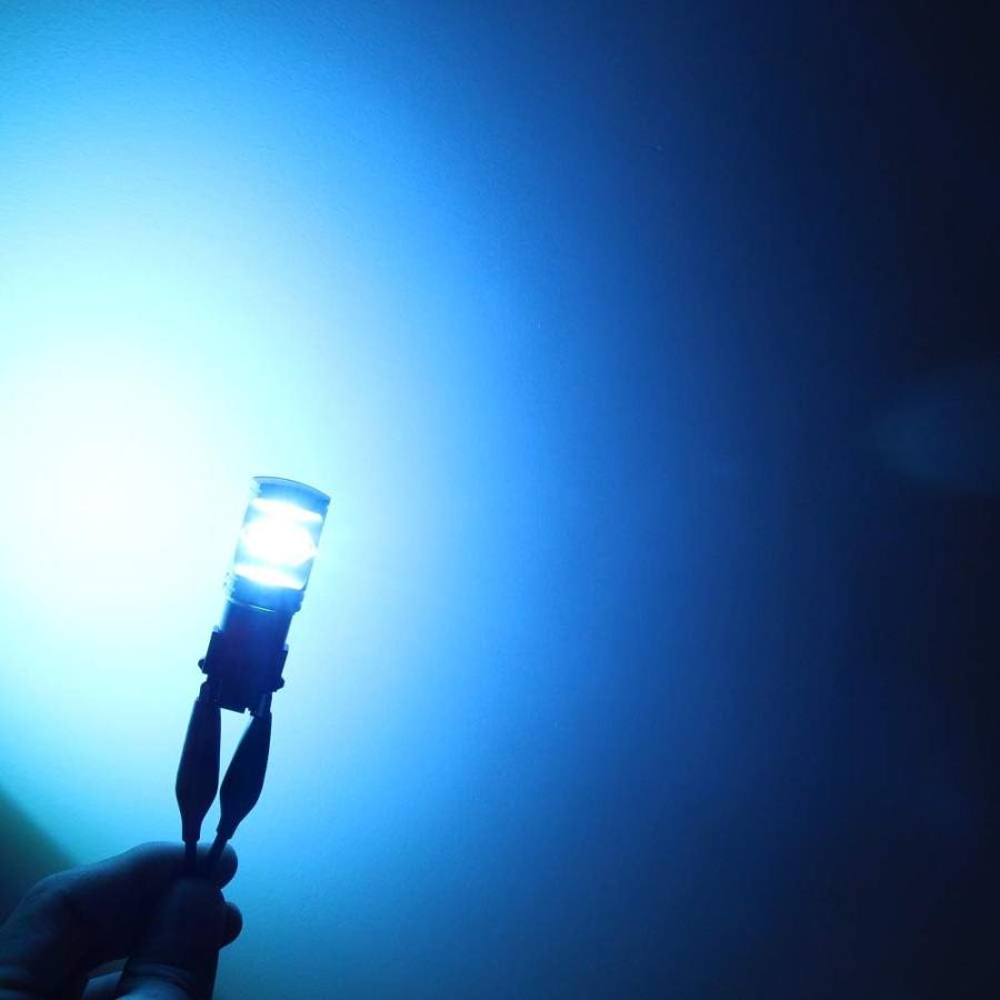 【並行輸入品】Alla Lighting 3800lm T20 7440 7443 Ice Blue LED Bulbs Xtreme Super B_3