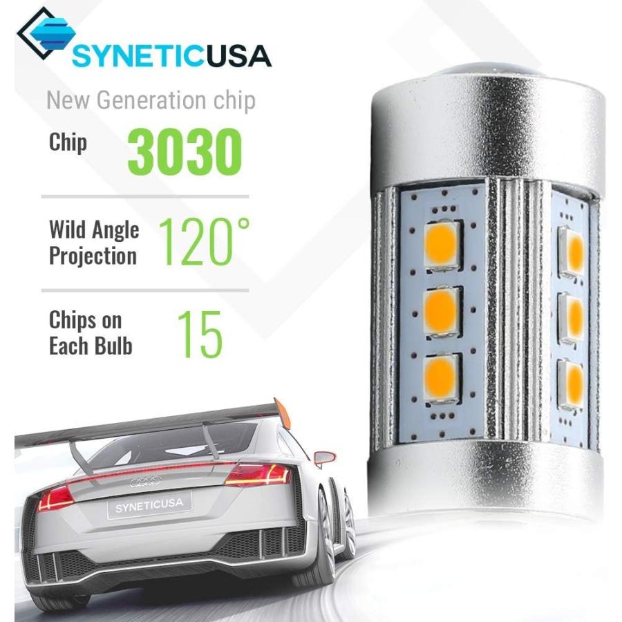 Error Free Canbus Ready Yellow/Amber LED Front/Rear Turn Signal Light