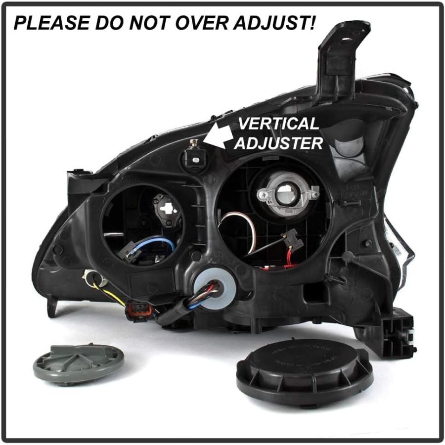 【並行輸入品】ACANII   2013-2015日産セントラヘッドライト ブラックハウジング LED DRL チューブプロジェクターヘッドランプ ドの画像
