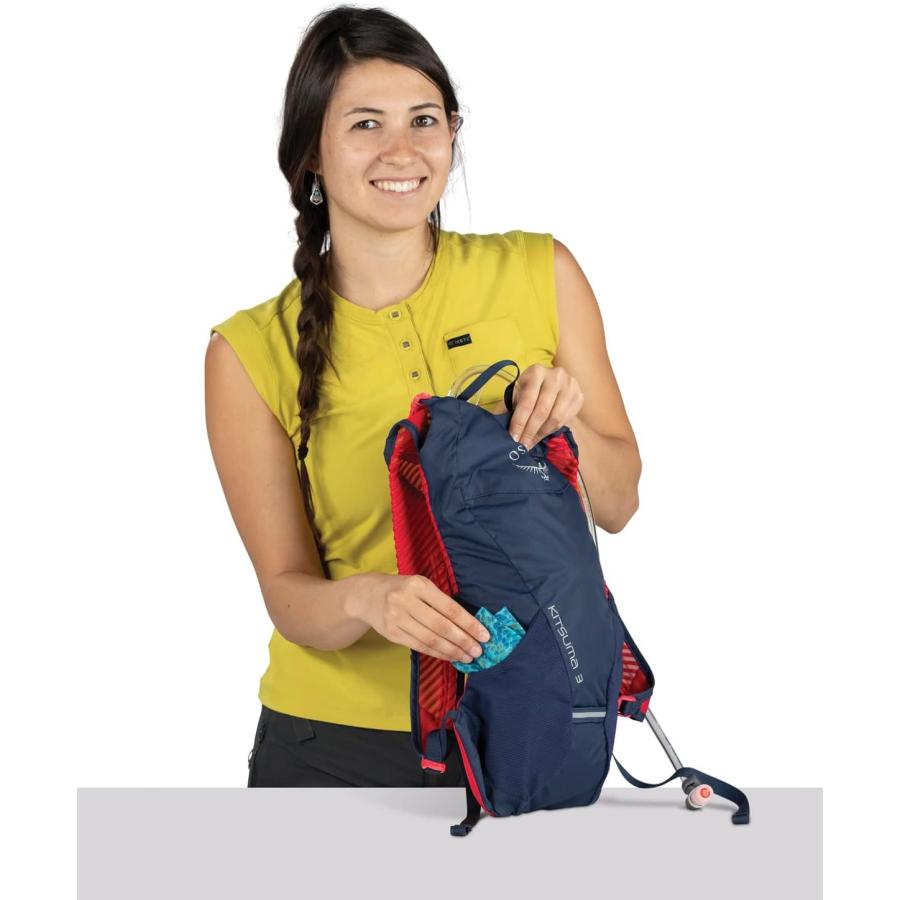 【並行輸入品】Osprey Packs Kitsuma 3Lバックパック - レディースブラック、ワンサイズの画像