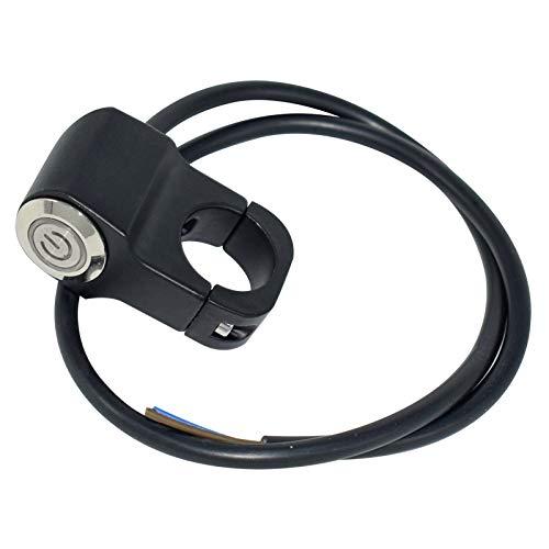 【並行輸入品】22mm 7/8inch ON-Off Motorcycle Switches Handlebar Mount Healight Fogの画像