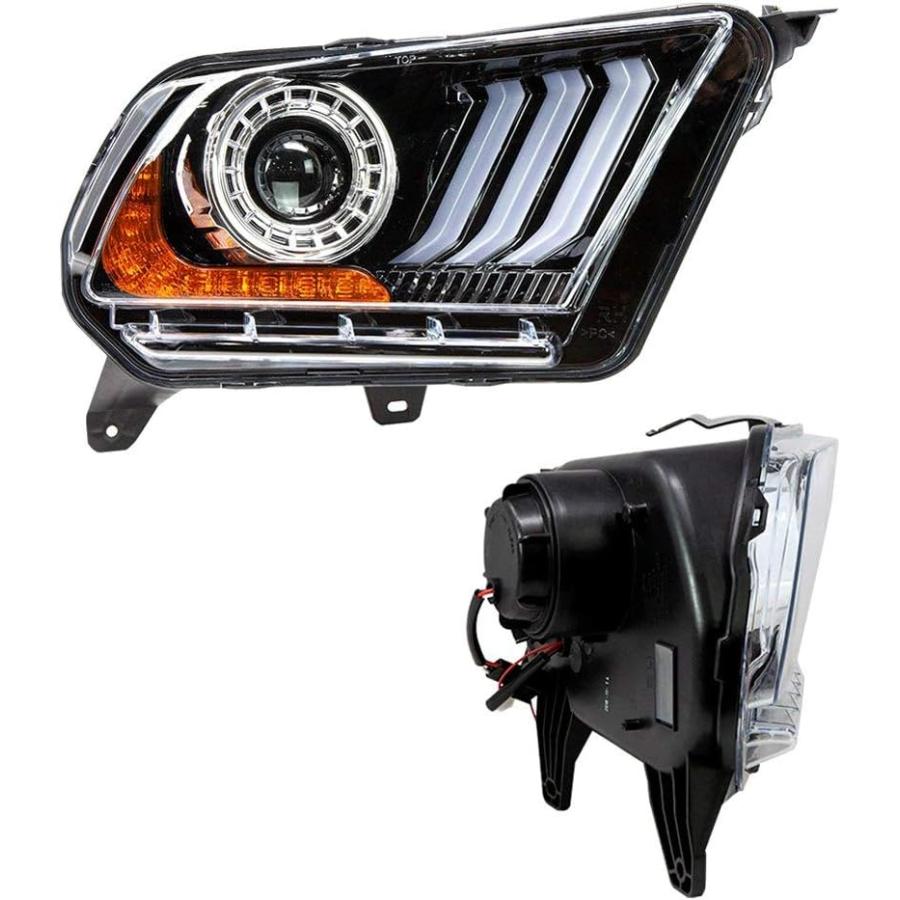 【並行輸入品】Winjet Renegade シリーズ 2010 2011 2012 S197 フォード マスタング S550 スタイル LED DR