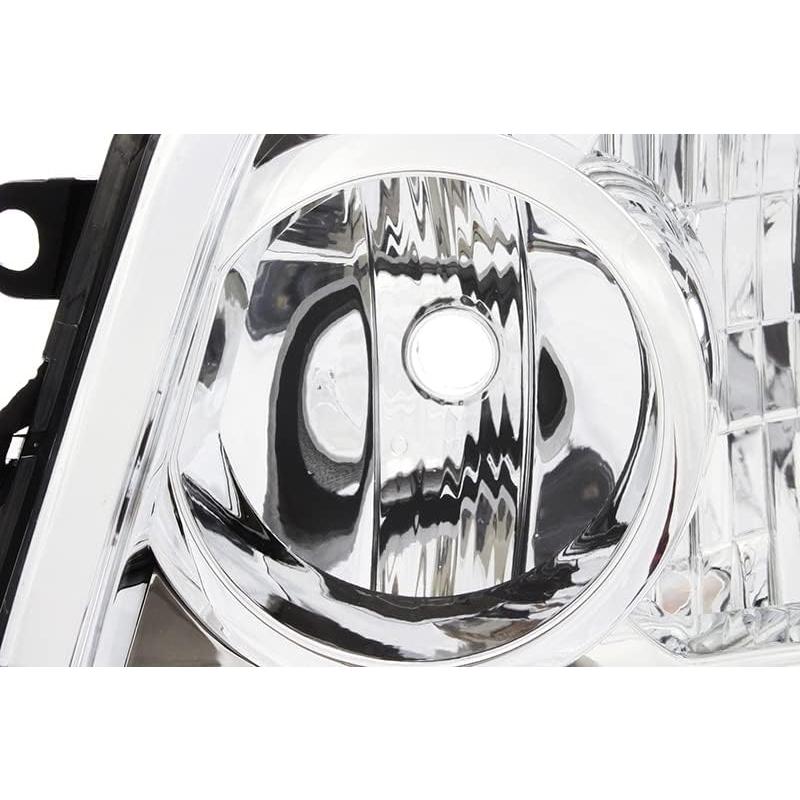 【並行輸入品】For Toyota Highlander Headlights Lamps Set 2007 Halogen Driver and P