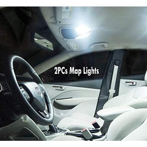 【並行輸入品】18Pc Canbus Error Free Super White 6000K Car Interior LED Light Kit_3