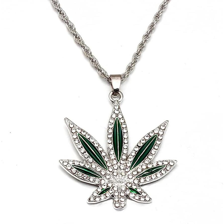 並行輸入品】Yooce マリファナポットリーフペンダントネックレス 大麻