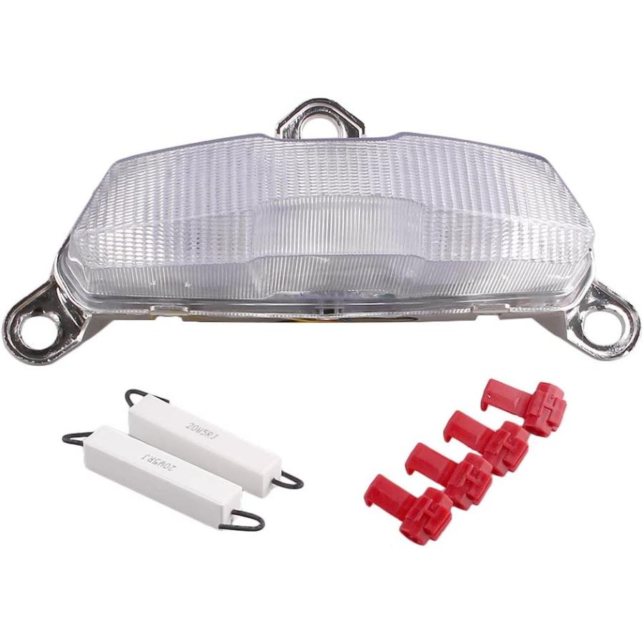 並行輸入品】Newsmarts Motorcycle Taillight LED Rear Light Turn