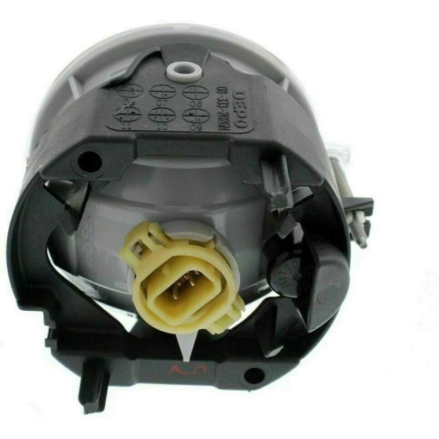 【並行輸入品】Carlights360: 2010 Dodge Charger フォグライトアセンブリドライバーまたは助手席側 | 1ピース | 電球の画像