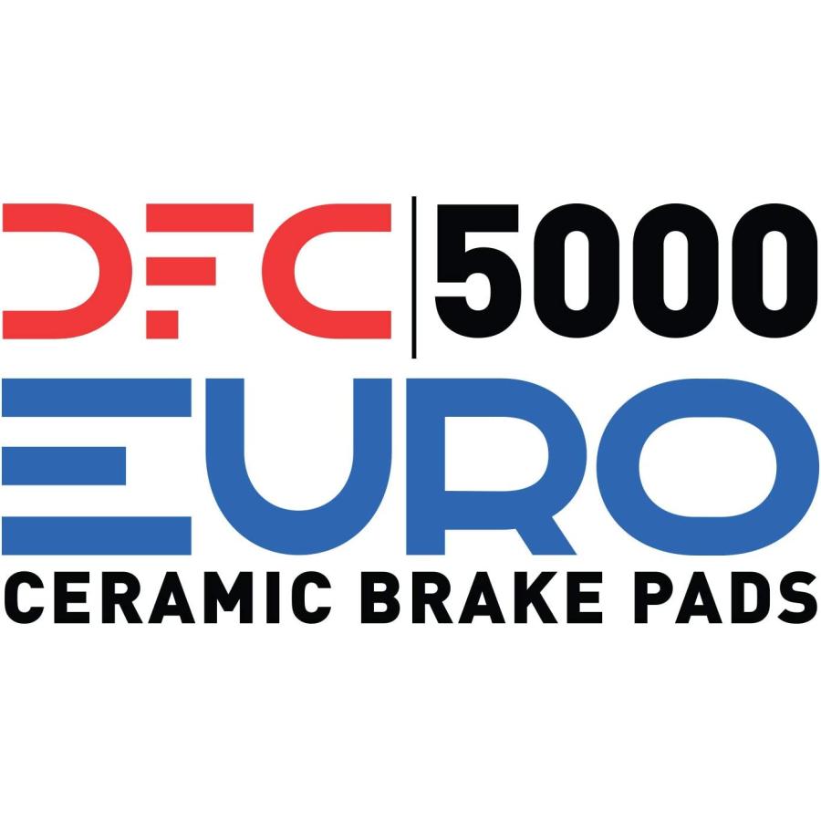 【並行輸入品】Dynamic Friction Company 5000 Euro Ceramic Brake Pads 1600-0009-00-Fの画像
