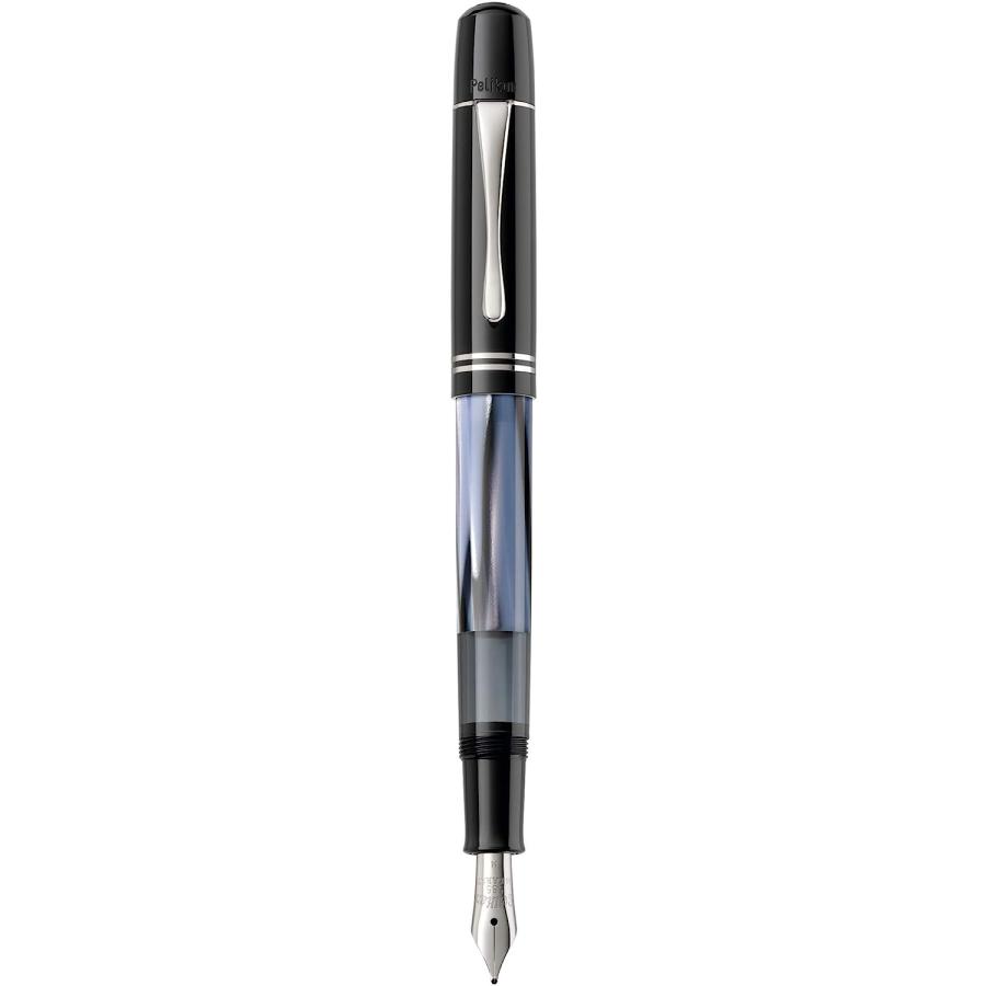 ペリカンM101N復刻版グレーブルーペン先EF14金ロジウムメッキ