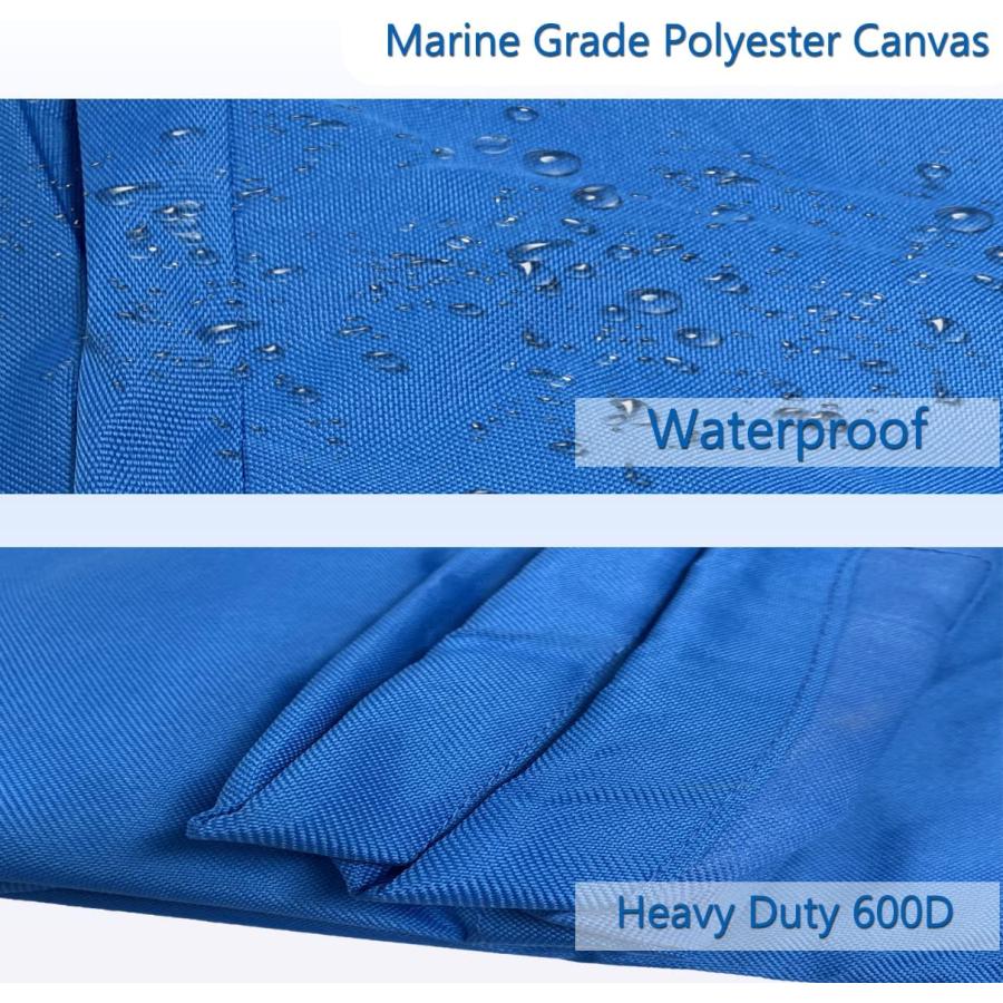 【並行輸入品】(M) - Heavy Duty Boat Centre Console Cover  600D Waterproof Rainprooの画像
