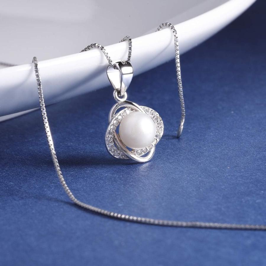 並行輸入品】PEARLOVE 四つ葉のクローバーペンダント パールネックレス 