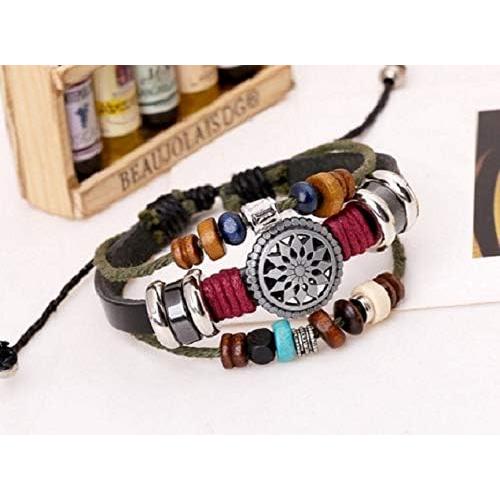 ボヘミアンスタイル バングル Amazon.co.jp: ボヘミアンヒョウ酢酸アクリル樹脂ブレスレット