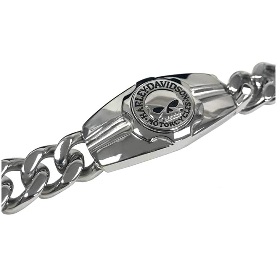 並行輸入品】Harley-Davidson メンズ Willie G Skull ロゴ スチール